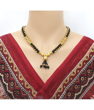 Soni jewellery - Golden Mangalsutra ( Pack of 1 ) - Golden