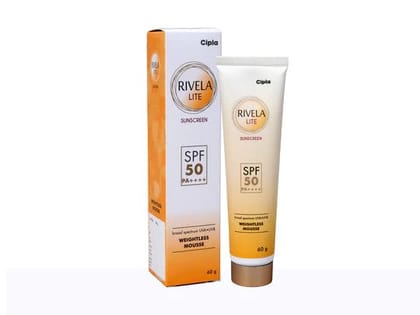 Rivela Lite Sunscreen SPF 50+ PA++++ 60 Gm | Cipla