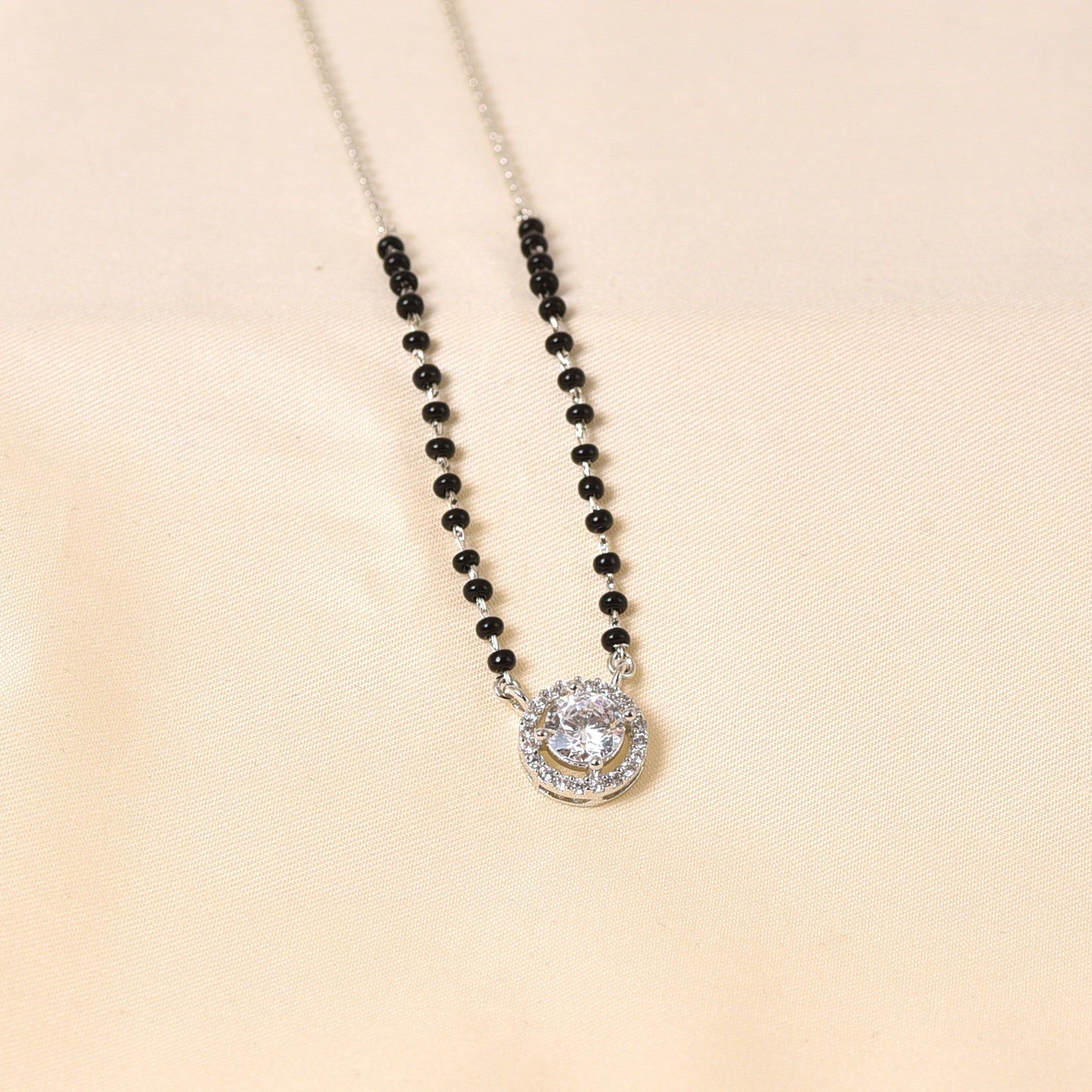Circular Stone Mangalsutra
