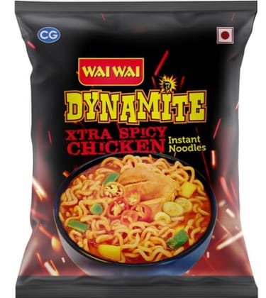 Wai Wai Ex Hot Noodles 75gm