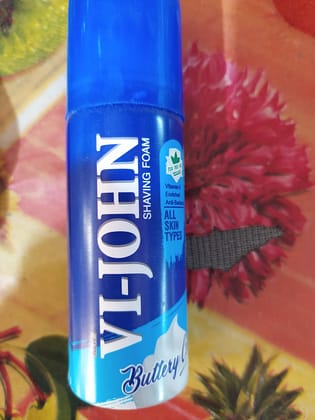 v john shaving foam