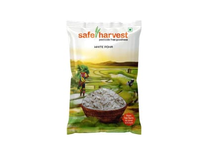 Safe Harvest White Poha 500g