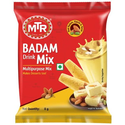 MTR Badam Drink Mix, 8 g Pouch