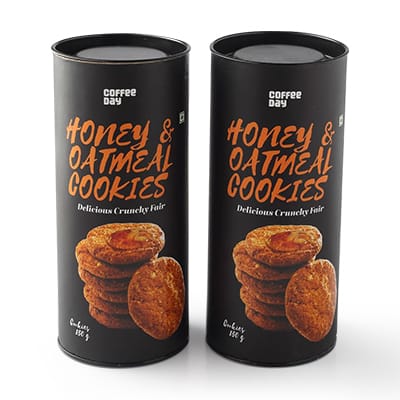 Honey And Oatmeal Cookies Twin Pack (150gm Each)
