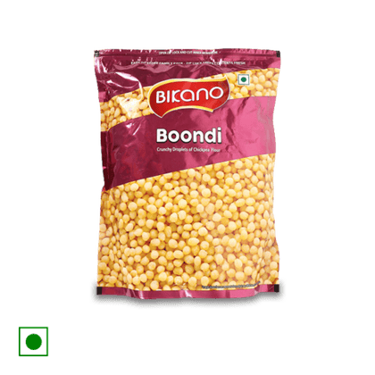 Bikano Boondi Plain Namkeen - Plain Boondi, 400 gm Pouch