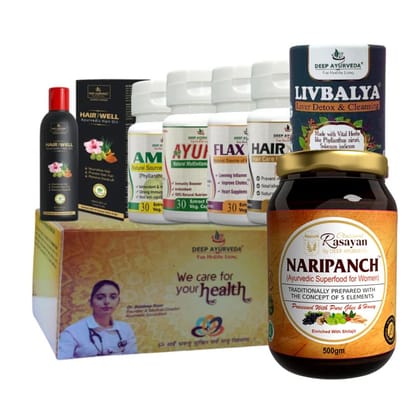 Female Hair Loss Ayurvedic Management 30 Days Pack