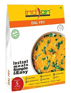 Indian Kitchen Foods Dal Fry | Instant Vegetarian/Vegan Meal