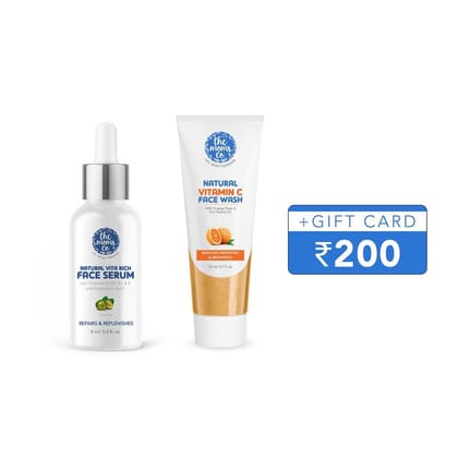 Vita Rich Face Serum + Mini Vitamin C Face wash + Rs.200 GiftCard