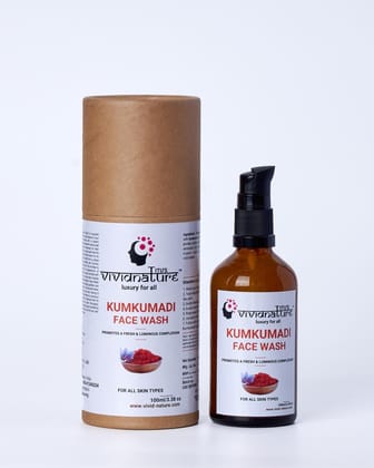 Kumkumadi Face Wash | Ayurvedic Face Wash | best kumkumadi face wash for Radiant Skin-100ml