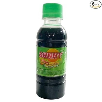 Sunny STRONG CONCENTRATED Premium Floor Surface All Purpose Cleaner Green 200 ML (Pack of 6)