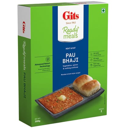 Gits READY MEALS PAU BHAJI 300GMS
