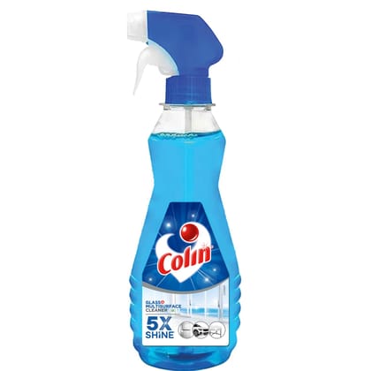 Colin 125 ml, Glass and Surface Cleaner Liquid Spray | India's #1 Glass Cleaner for Car, Kitchen and Home Surfaces | Multi Surface Cleaner