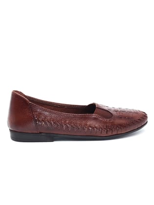 Delco Casual Belly Shoes-40 / Rust