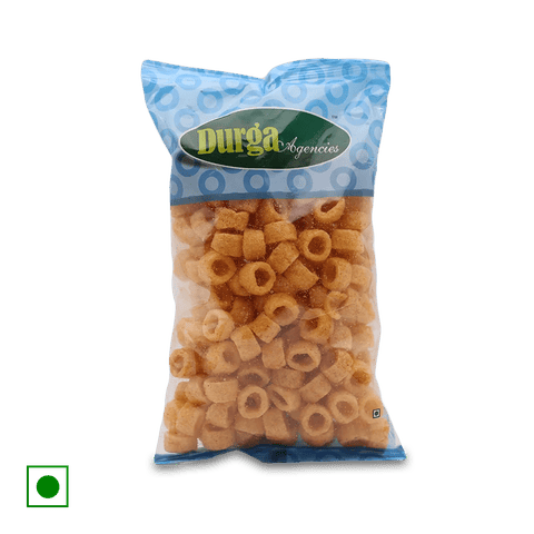 Durga Rings Garlic, 80 gm Pouch