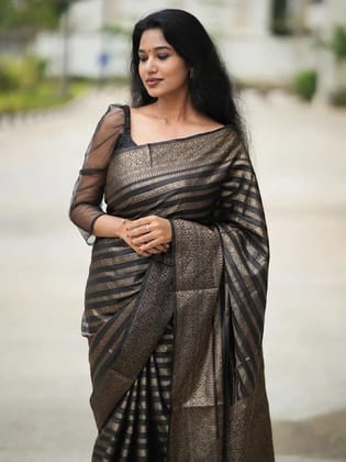 Woven Design Zari Saree