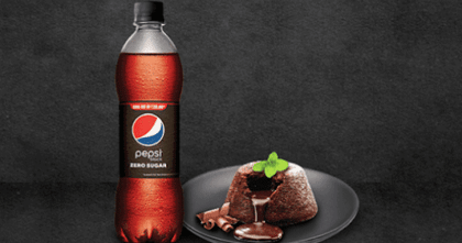 Choco Lava Cake + Pepsi Combo @ Rs79. __ Pepsi Black [500 Ml]