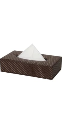 GUDIYA JEWELLERY BOX Attractive Tissue Box Tissue Paper Holder, Paper Napkin Storage for Home & Car (Attractive Design, New Gold)