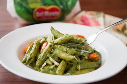 Creamy Basil Pesto Pasta