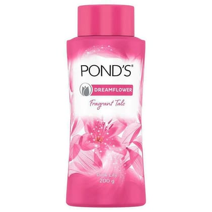 Ponds Dreamflower Fragrant Talcum Powder Pink Lily - 200 G