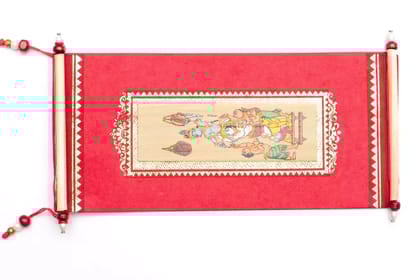 Tisser Handpainted Envelope  ( krishna)
