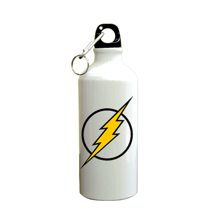 Flash SuperHero Printed Sipper (600ml, Aluminium)