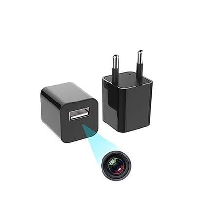 SMARTCAM 1080p USB Charger Type Hidden Camera | Home Security spy Camera | Support Maximum 256 Gb Memory Cards | Continuous & Motion Based Recording Option