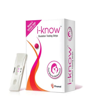 i-know Ovulation Testing Strips | For Women Planning Pregnancy- 5 Strips Pack of 1x 5 strips