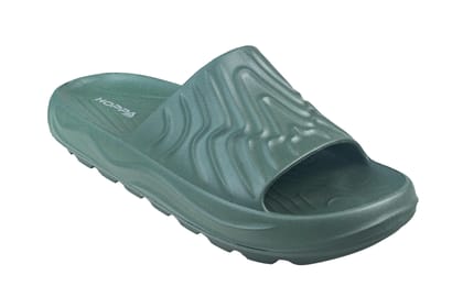 Hoppa Gents Olive Sliders-Olive / 6