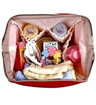 REVOLUTION EXPORTS  Lily & Tom Baby Diaper Bag  Multi-Function Large Capacity Waterproof Travel Bag, Baby Nappy Storage Bag, Mother Bag. (Print / Color as per availability)