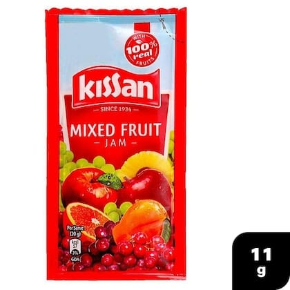 Kissan Mixed Fruit Jam 11 G Pouch