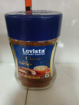 Levista instant coffee classic jar