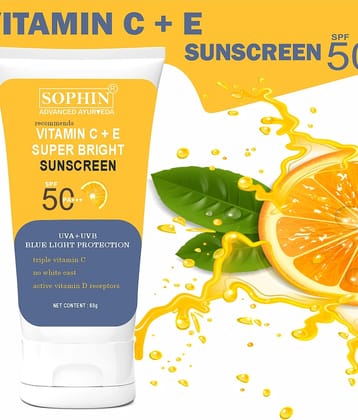 SOPHIN SPF 50 Sunscreen Cream For All Skin Type ( Pack of 1 )