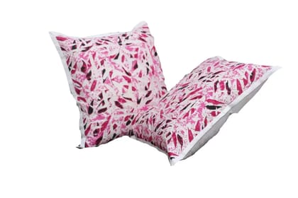 Tisser Applique cutwork cushion cover(set of 2)Size-16x16