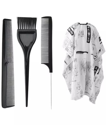 Lenon - Hair Brush Set For All Hair Types ( Pack of 4 )