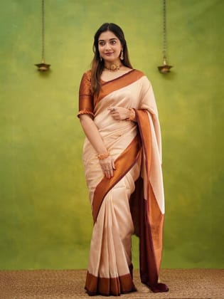 Woven Design Zari Banarasi Saree