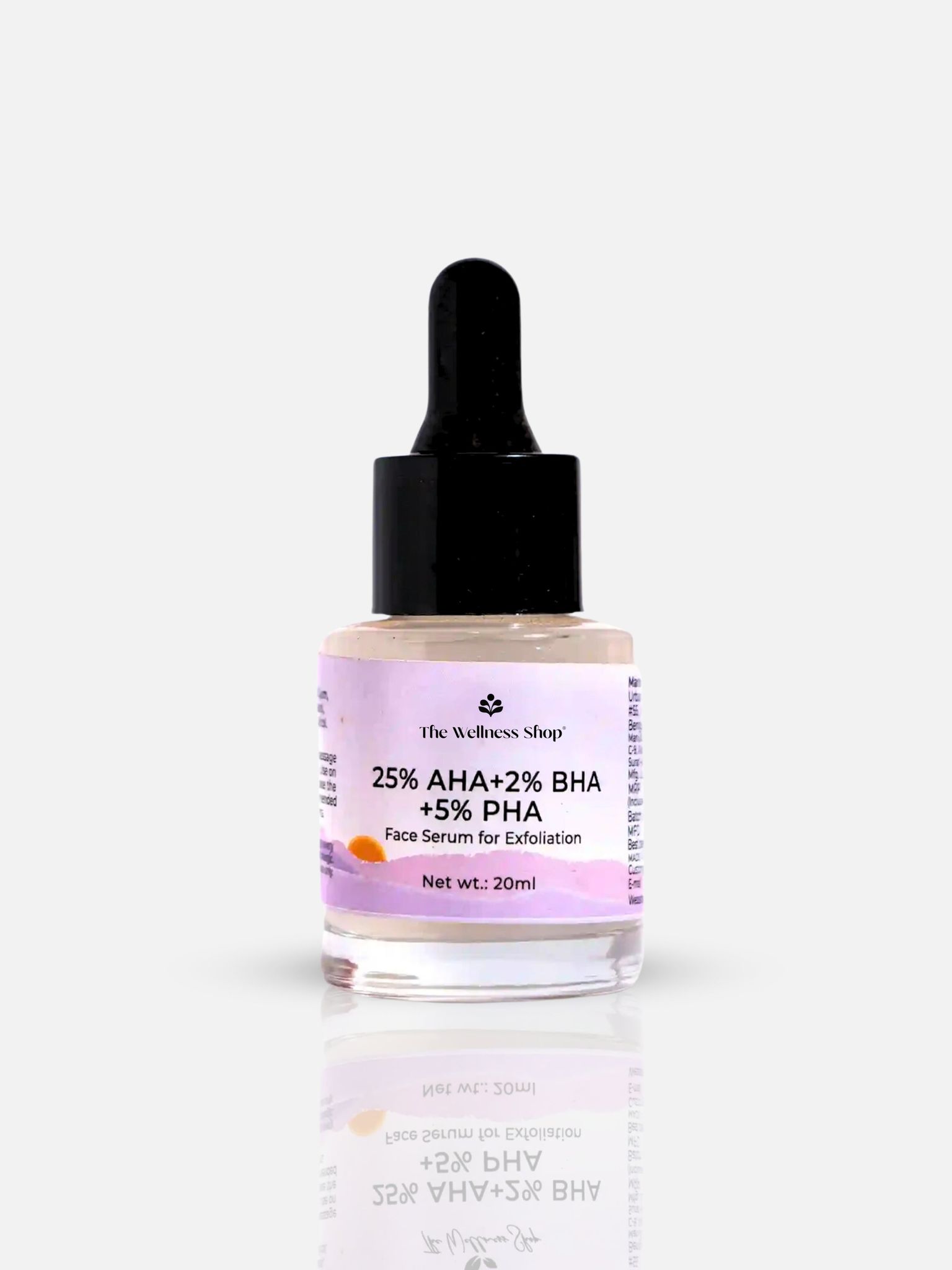 25% AHA+2% BHA+5% PHA - PEELING SOLUTION (10 MINUTE HOME FACIAL)-20ml