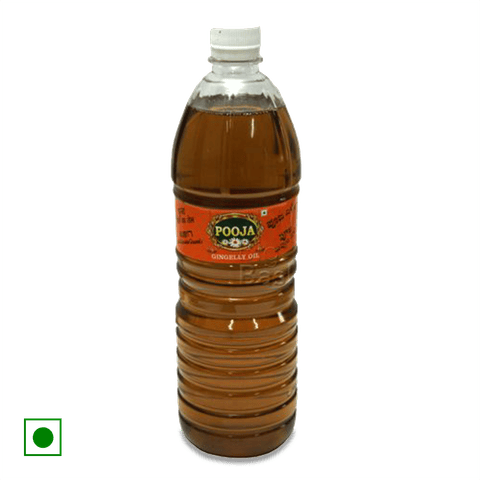 Pooja Gingelly Oil, 1 L Bottle
