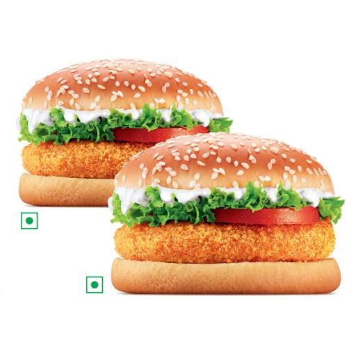 BK Veggie Burger + BK Veggie Burger