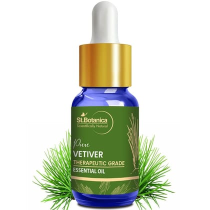 Vetiver Pure Aroma Essential Oil, 15ml
