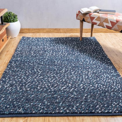 Olivia Cobalt Bubble Rug-3 ft. x 5 ft.