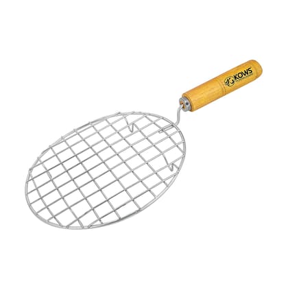 KOWS Wire wooden handle roaster (round)(RST05)