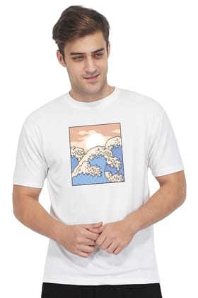 Japanese Wave Art-S / White