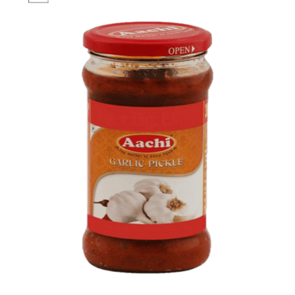 Aachi Garlic Pickle, 300 gm Jar