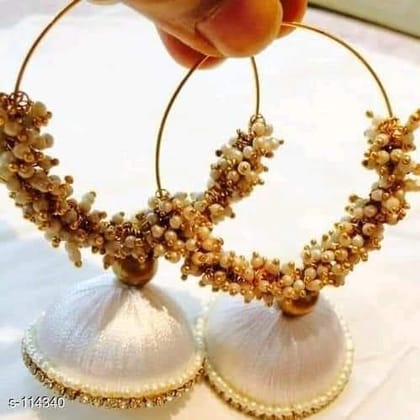 Grand Baali Jhumka with Dangling Loreals