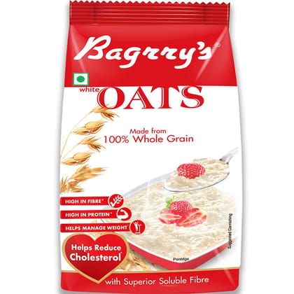 Bagrry'S White Oats Made From 100% Whole Grain 500G