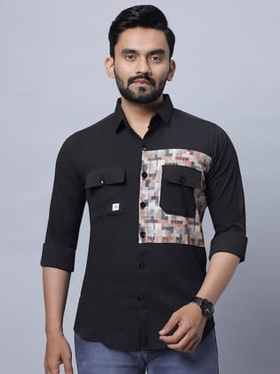 Men Relaxed Opaque Casual Shirt