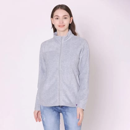Women's  Polar  Jacket - Light Grey Light Grey Mill S