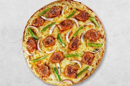 Chicken Tikka Medium Pizza (Serves 2) __ Medium Pizza