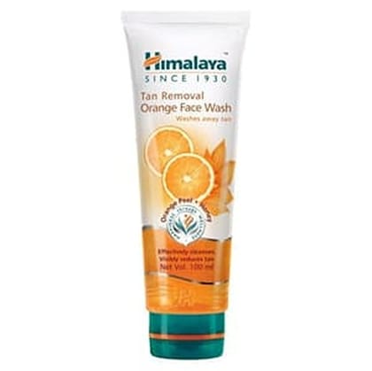 Himalaya Orange Face Wash Tube 100 ml