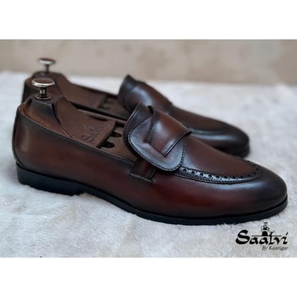 Butterfly Loafers Brown-UK6/US7/EU40